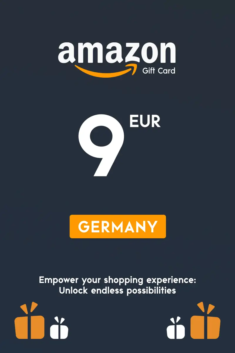Amazon 9 EUR Gift Card (Germany) - Digital Key
