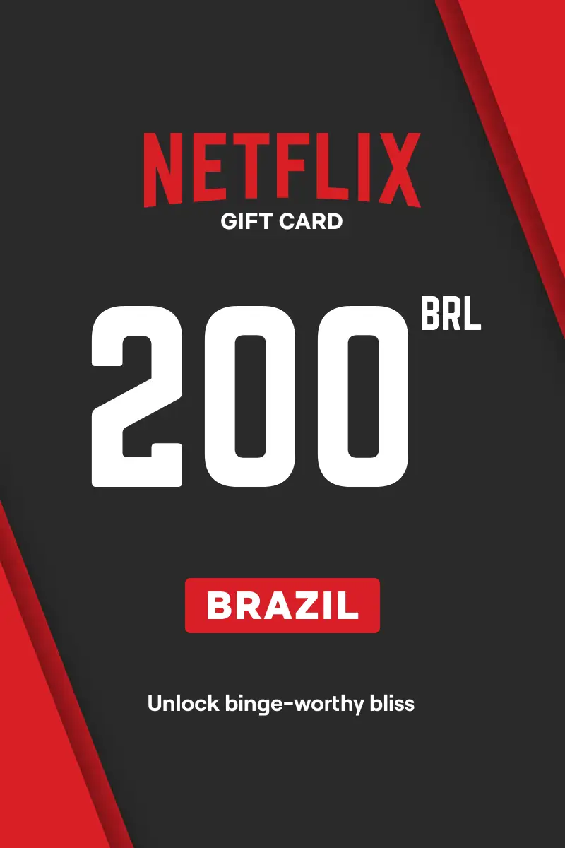 Netflix 200 BRL Gift Card (Brazil) - Digital Key