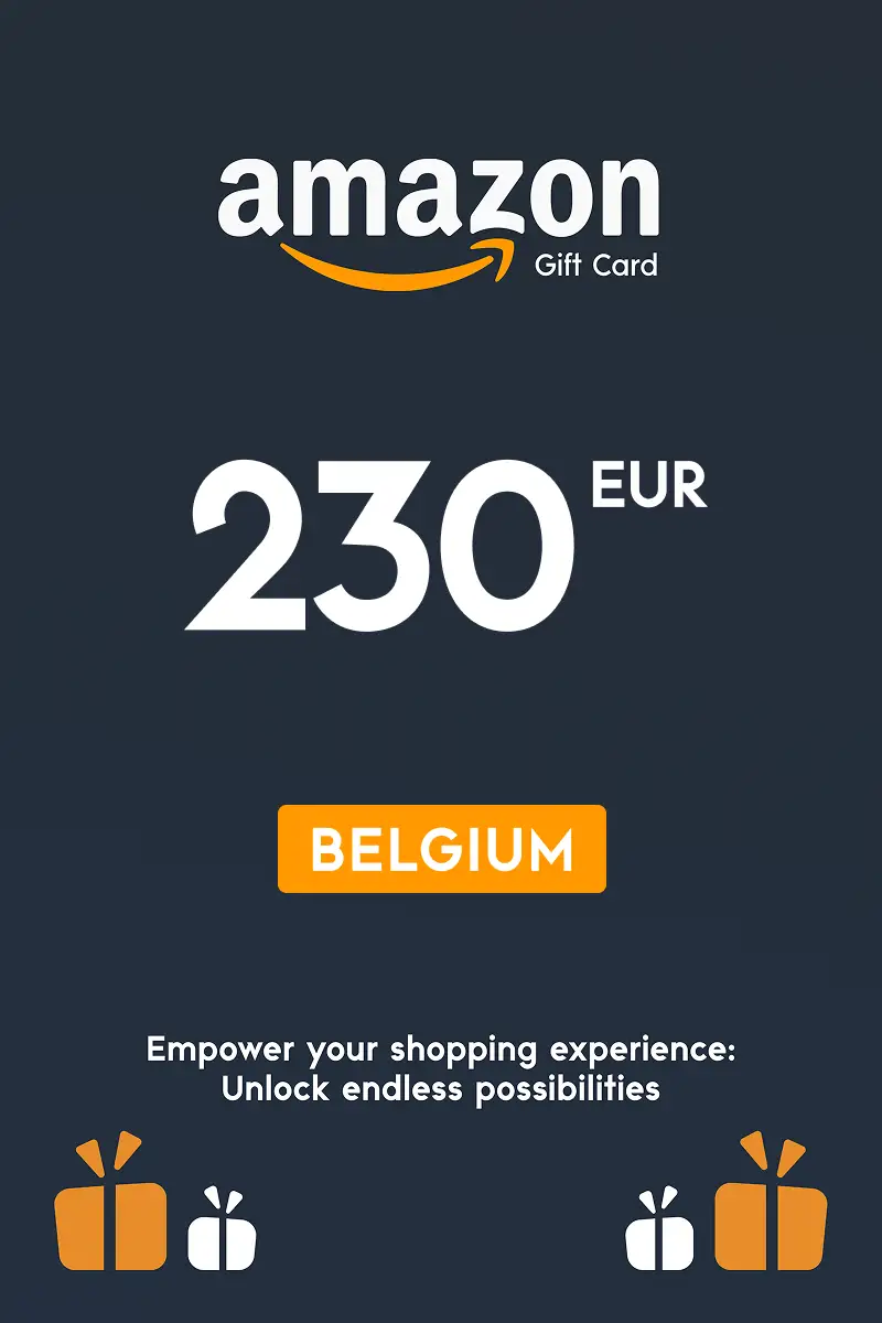Amazon 230 EUR Gift Card (Belgium) - Digital Key