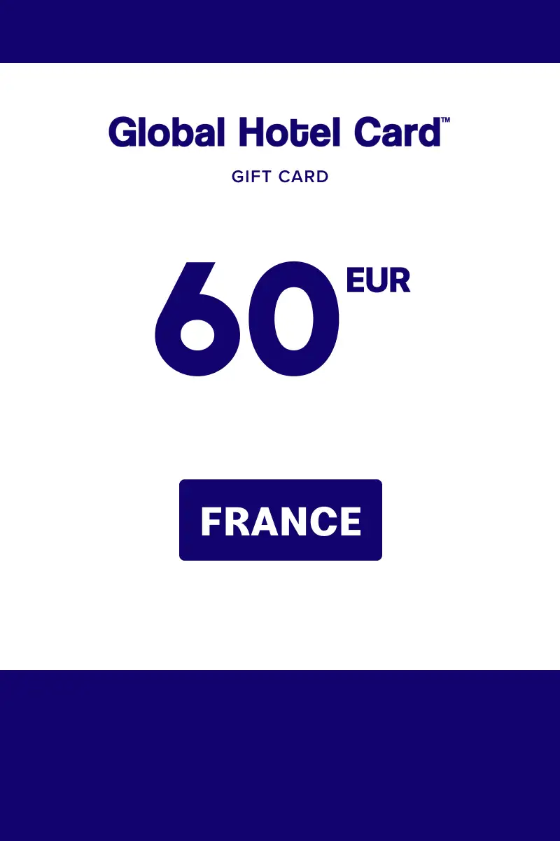 Global Hotel Card 60 EUR Gift Card (France) - Digital Key