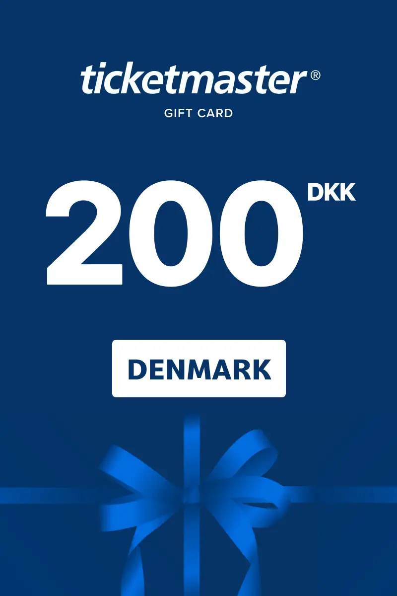 Ticketmaster 200 DKK Gift Card (Denmark) - Digital Key