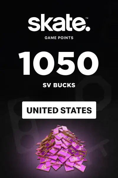 Skate. 1050 SV Bucks (United States) (Xbox Series X|S) - Xbox Live - Digital Key