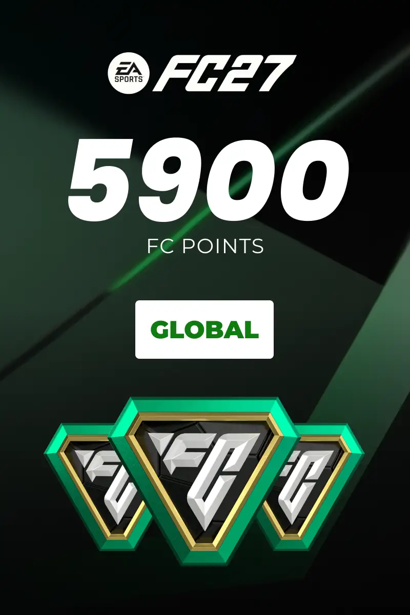 EA SPORTS FC 27 - 5900 FC Points (Global) (Xbox One / Xbox Series X|S) - Xbox Live - Digital Key
