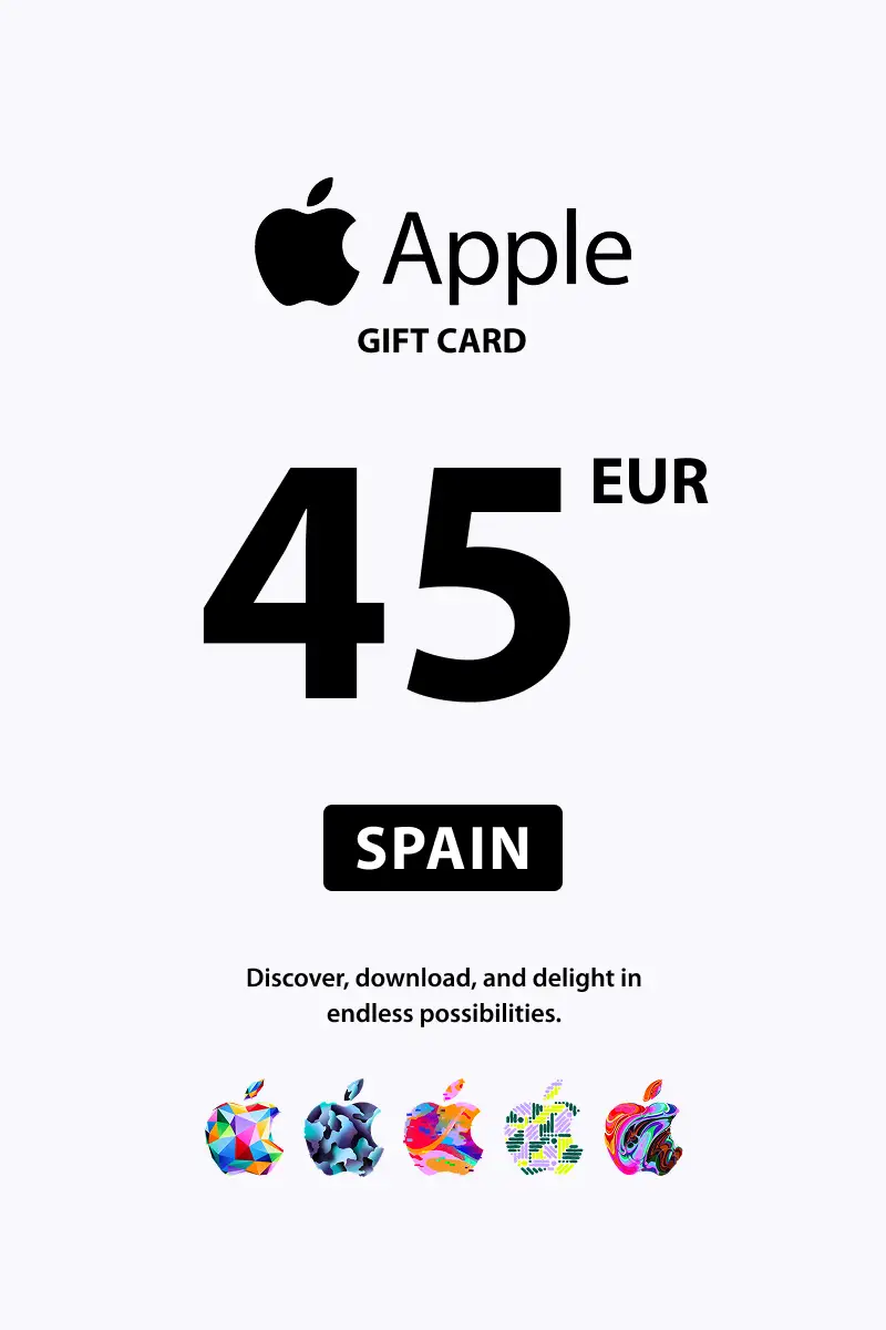 Apple 45 EUR Gift Card (Spain) - Digital Key