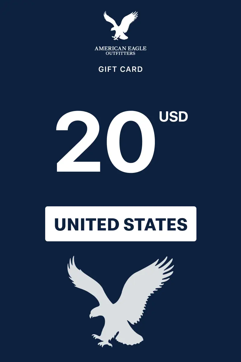 American Eagle Outfitters 20 USD Gift Card (United States) - Digital Key