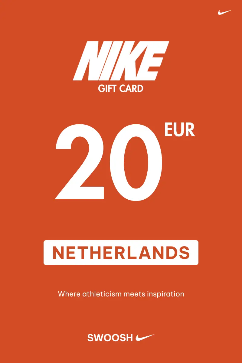 Nike 20 EUR Gift Card (Netherlands) - Digital Key