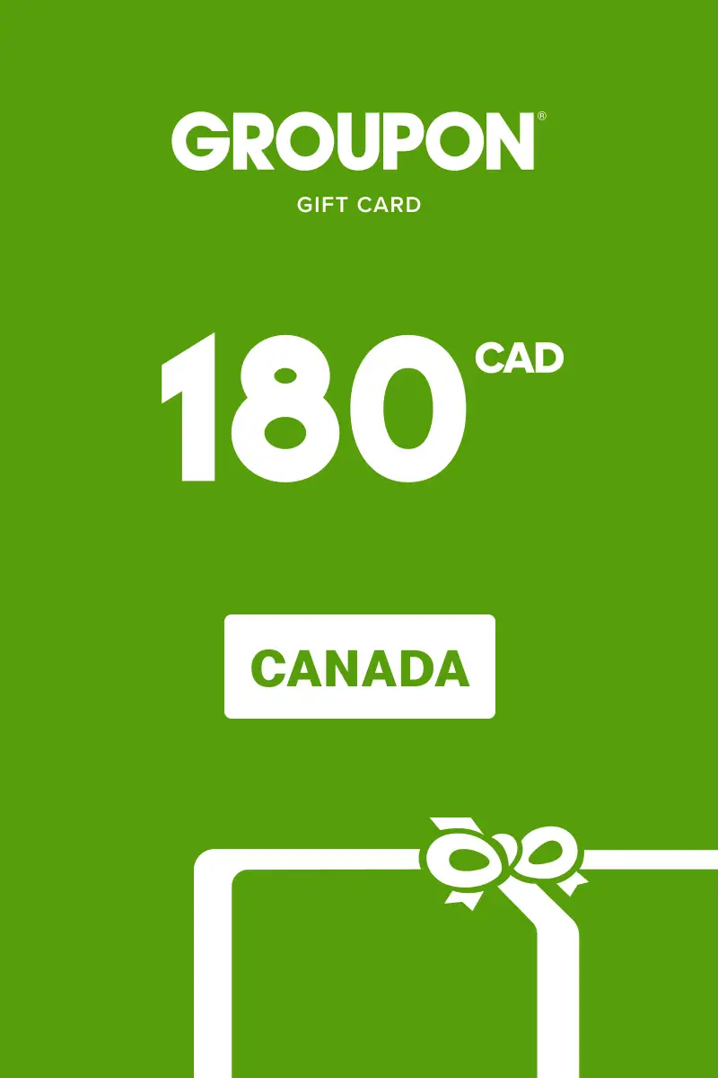 Groupon 180 CAD Gift Card (Canada) - Digital Key