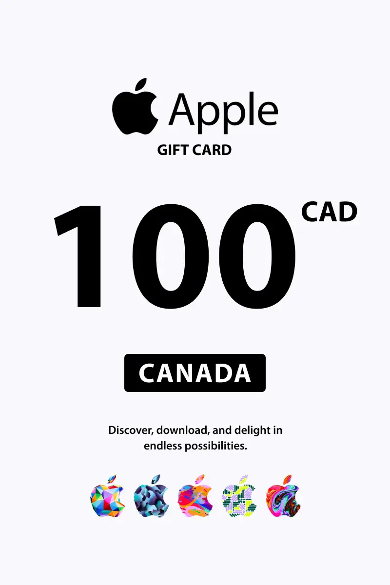 Apple 100 CAD Gift Card (Canada) - Digital Key