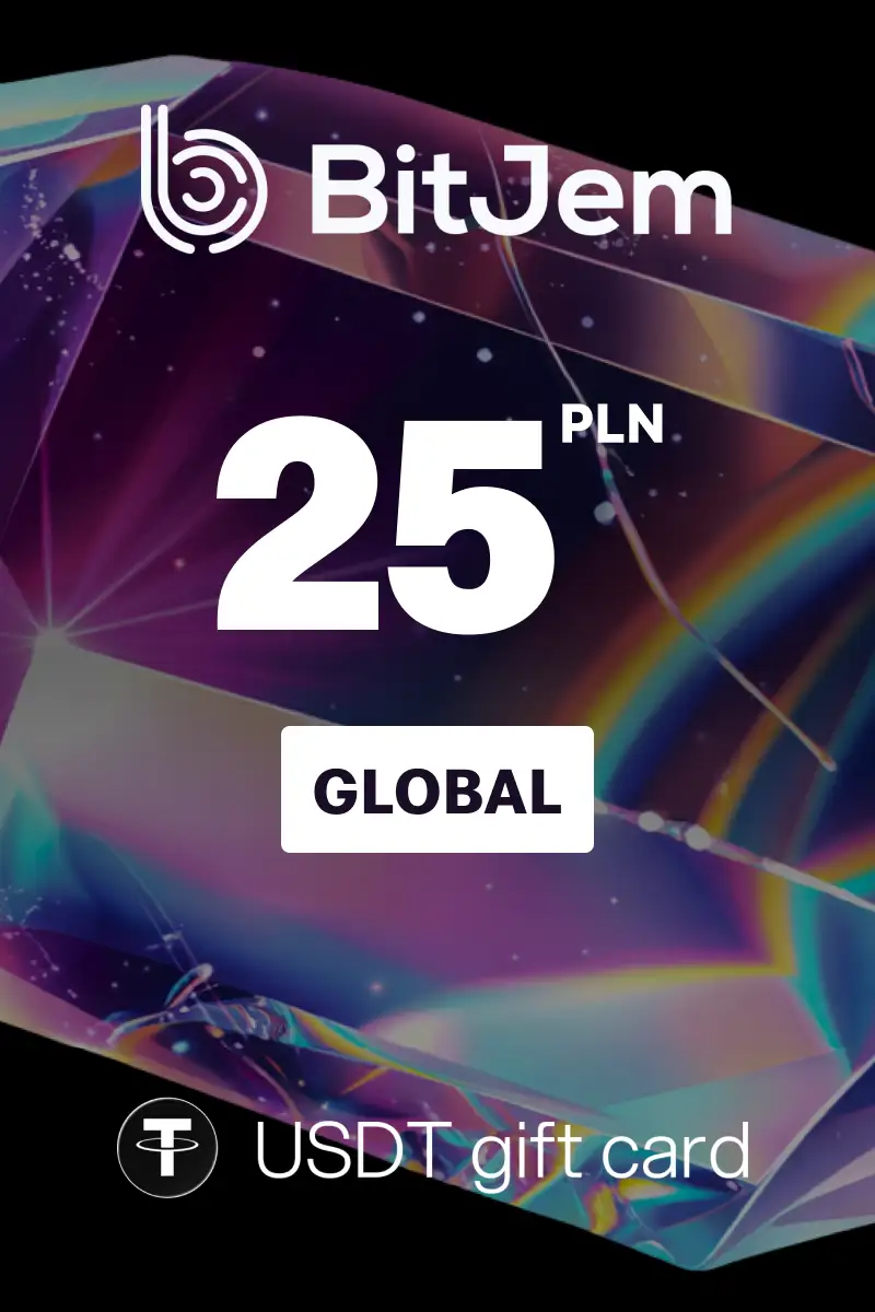 BitJem (USDT) 25 PLN Crypto Gift Card (Global) - Digital Key