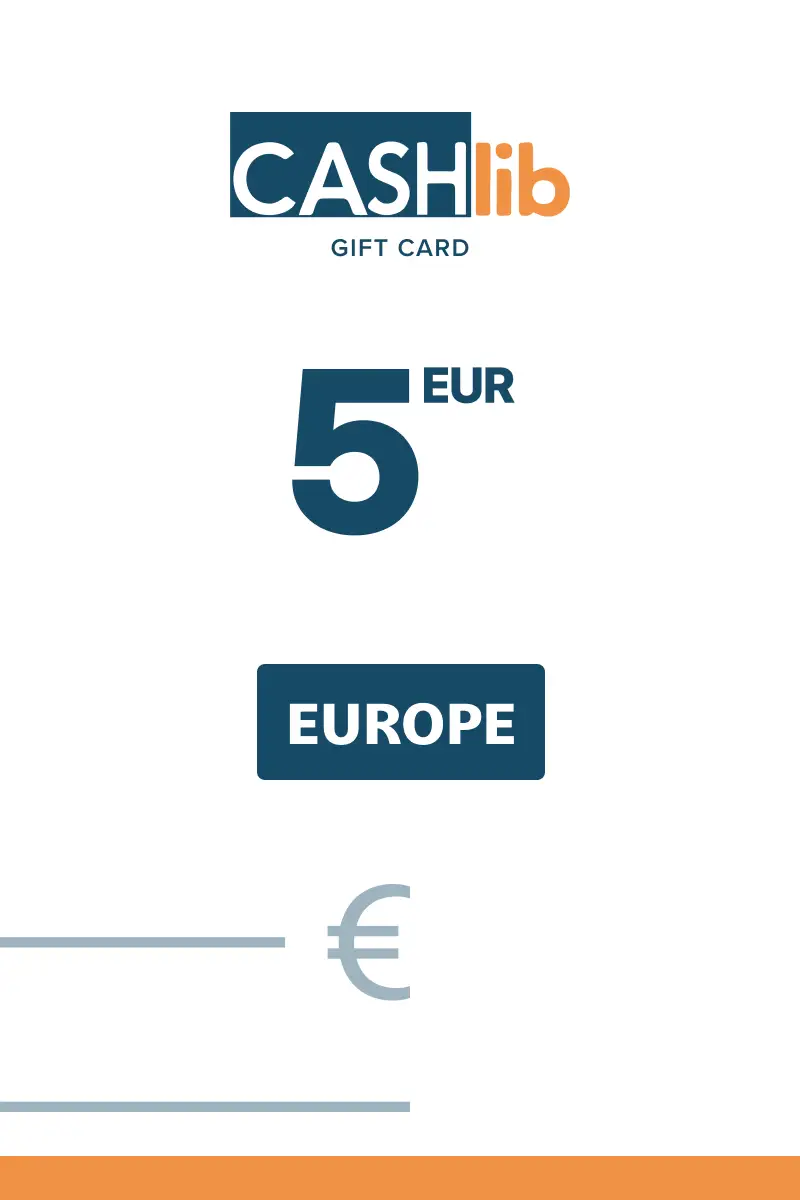 CASHlib 5 EUR Gift Card (Europe) - Digital Key