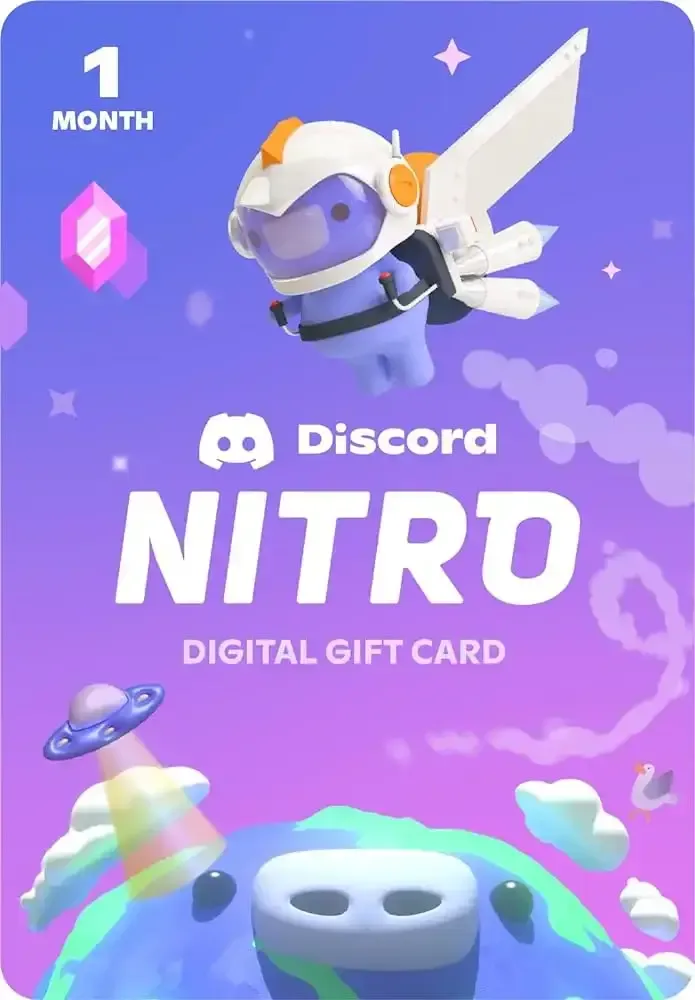 Discord Nitro 1 Month Subscription (United States) - Digital Key