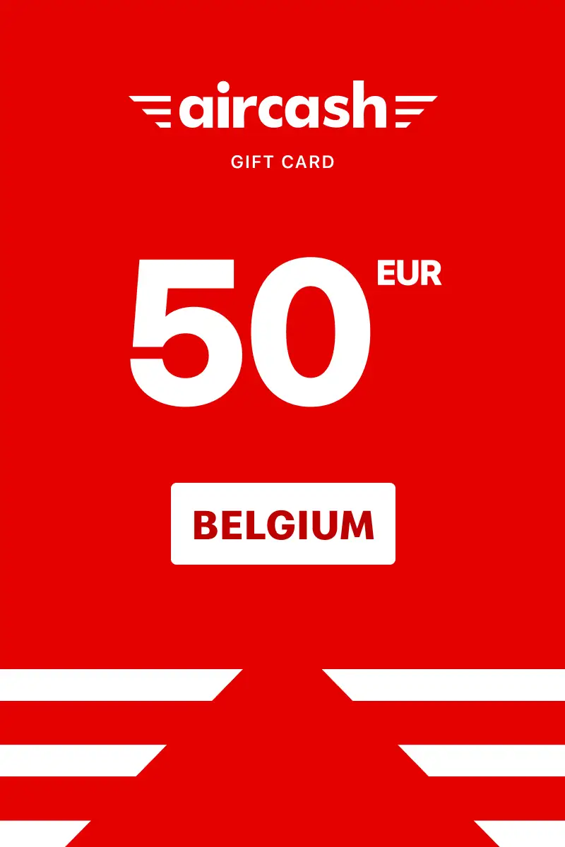 AirCash 50 EUR Gift Card (Belgium) - Digital Key