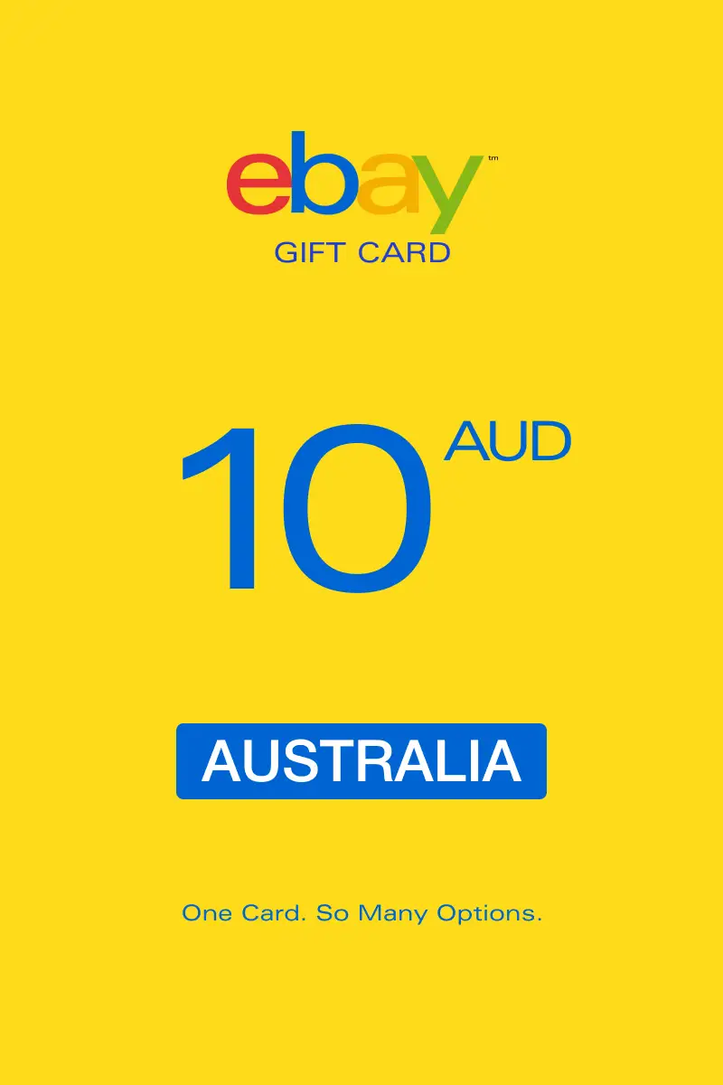 Buy eBay 10 AUD Gift Card (Australia) Digital Key