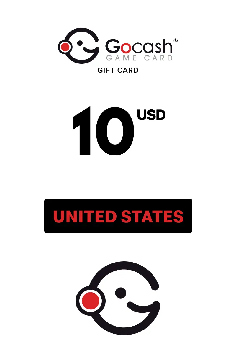 GoCash Game Card 10 USD Gift Card (United States) - Digital Key