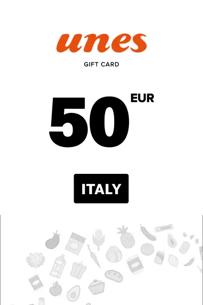 Unes 50 EUR Gift Card (Italy) - Digital Key
