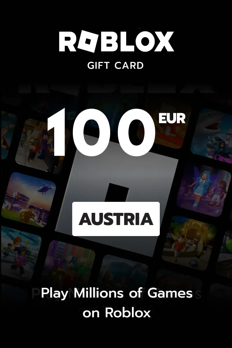 Roblox 100 EUR Gift Card (Austria) - Digital Key