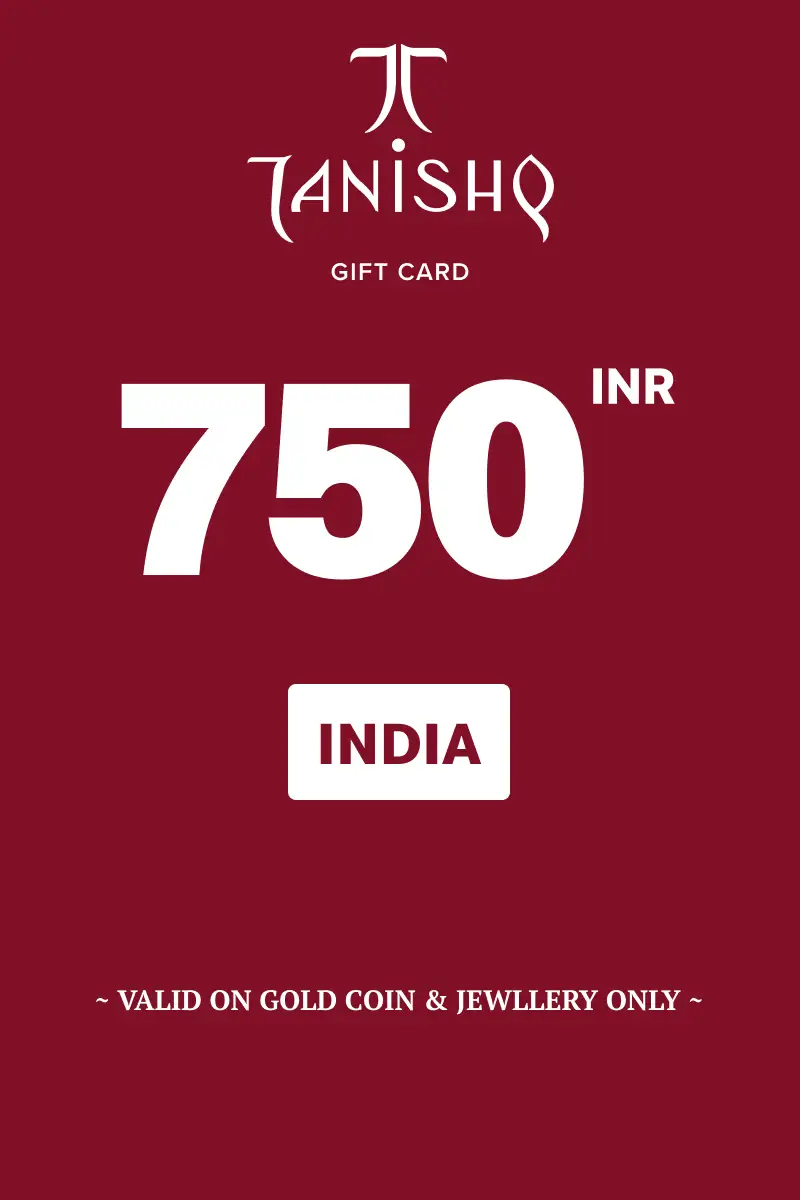 Tanishq Gold Coin 750 INR Gift Card (India) - Digital Key