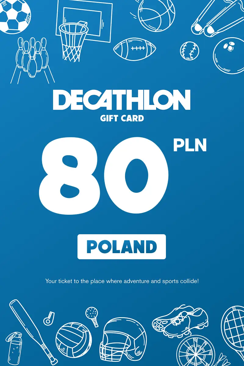 Decathlon 80 PLN Gift Card (Poland) - Digital Key
