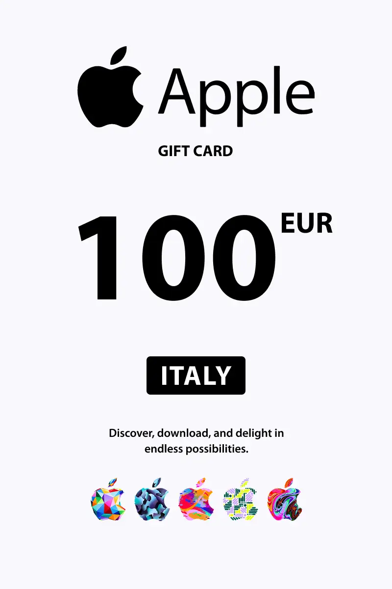Apple 100 EUR Gift Card (Italy) - Digital Key