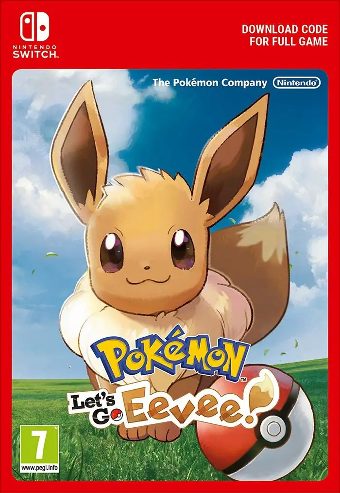 Pokemon Let's Go Eevee! (Europe) (Nintendo Switch) - Nintendo - Digital Key
