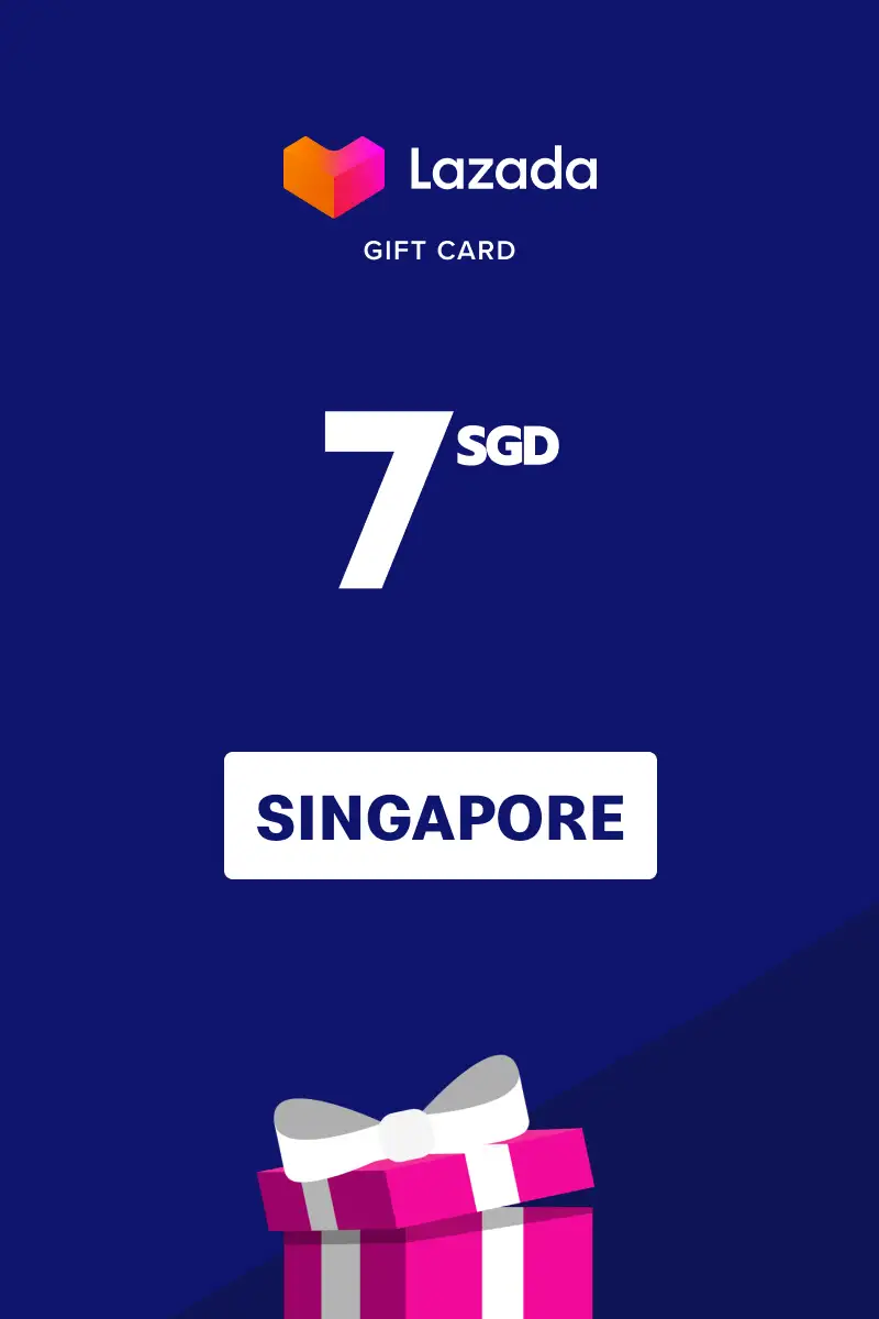 Lazada 7 SGD Gift Card (Singapore) - Digital Key