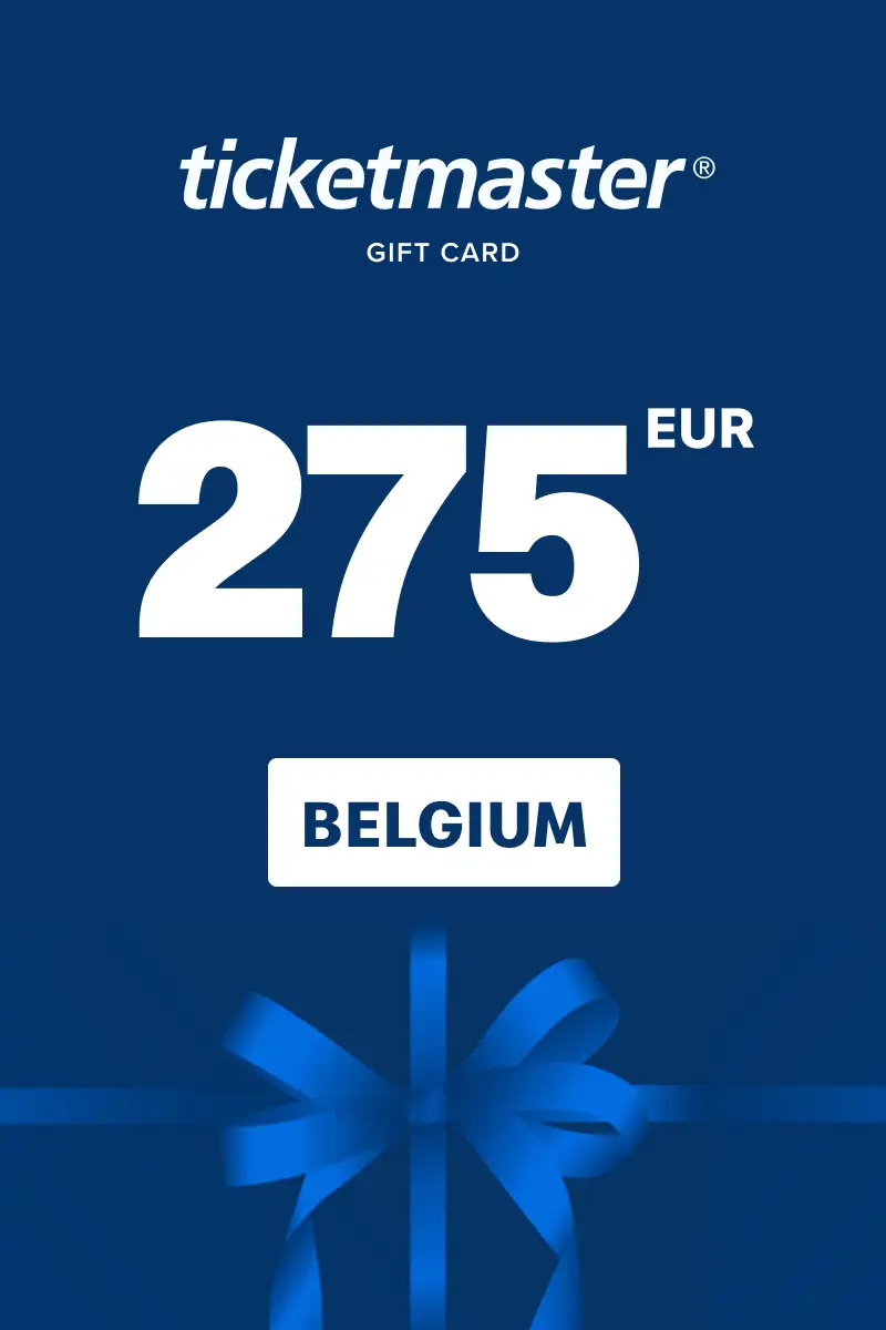 Ticketmaster 275 EUR Gift Card (Belgium) - Digital Key