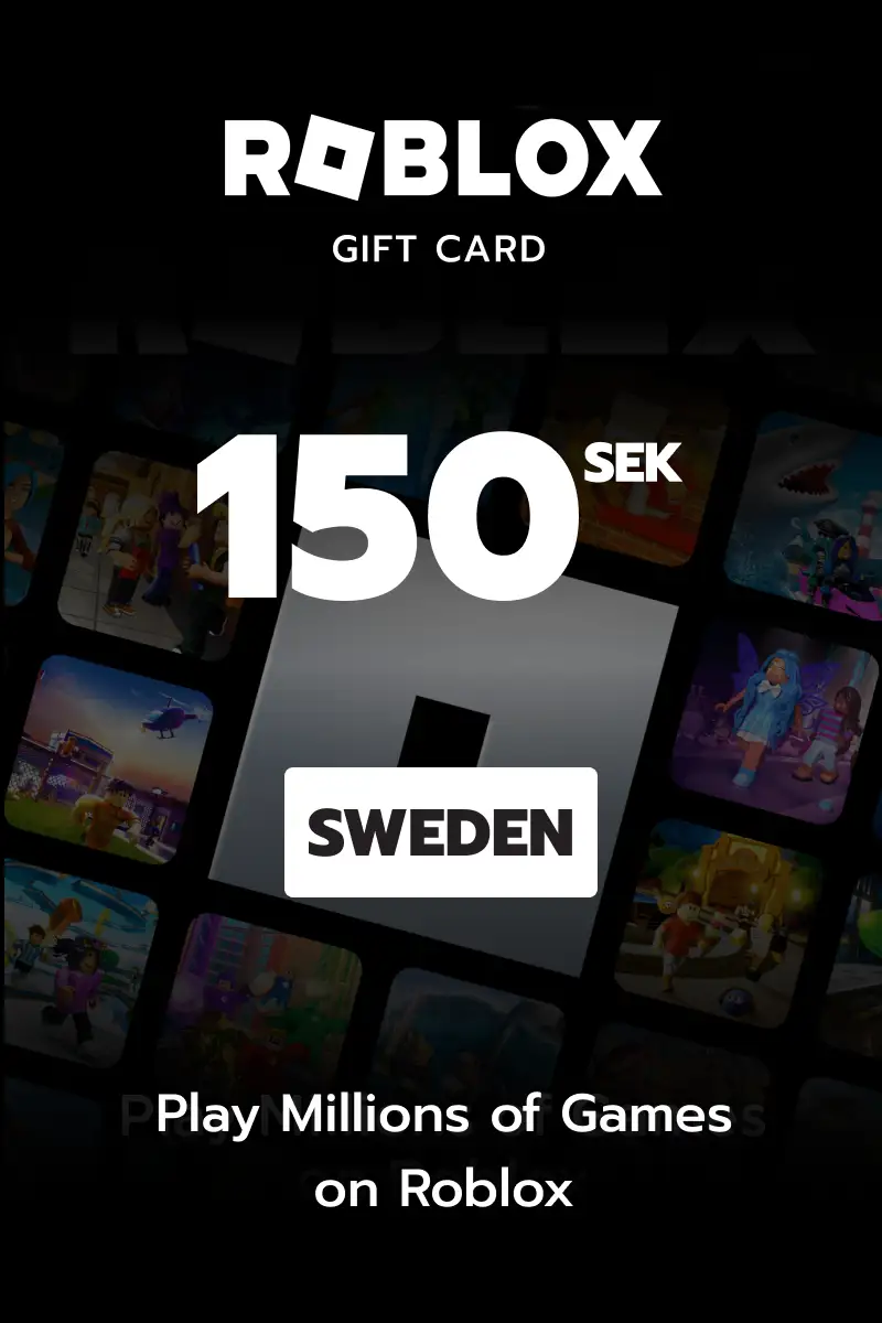 Roblox 150 SEK Gift Card (Sweden) - Digital Key