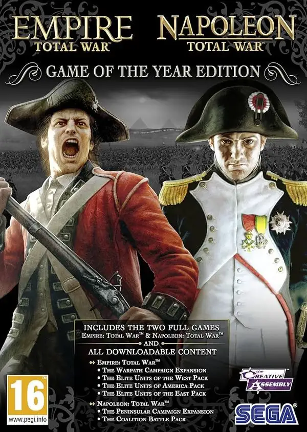 Empire and Napoleon Total War GOTY (Global) (PC / Mac / Linux) - Steam - Digital Key