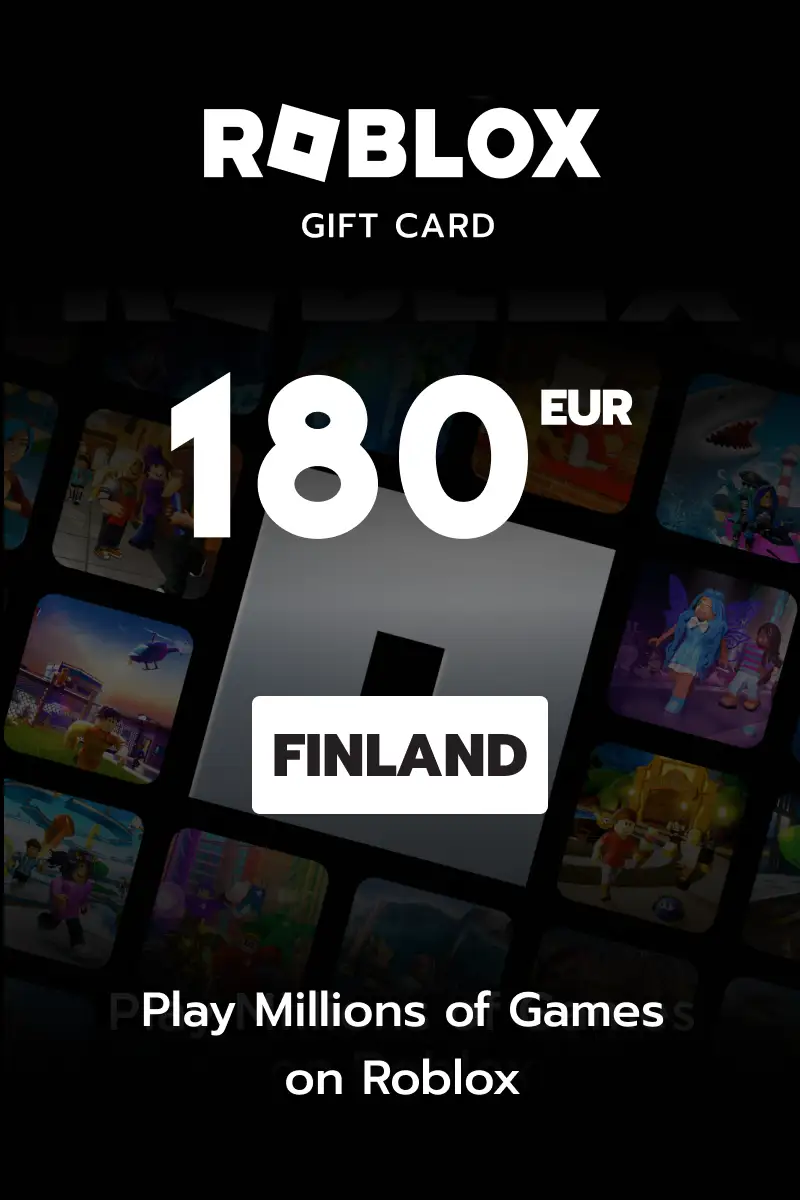Roblox 180 EUR Gift Card (Finland) - Digital Key