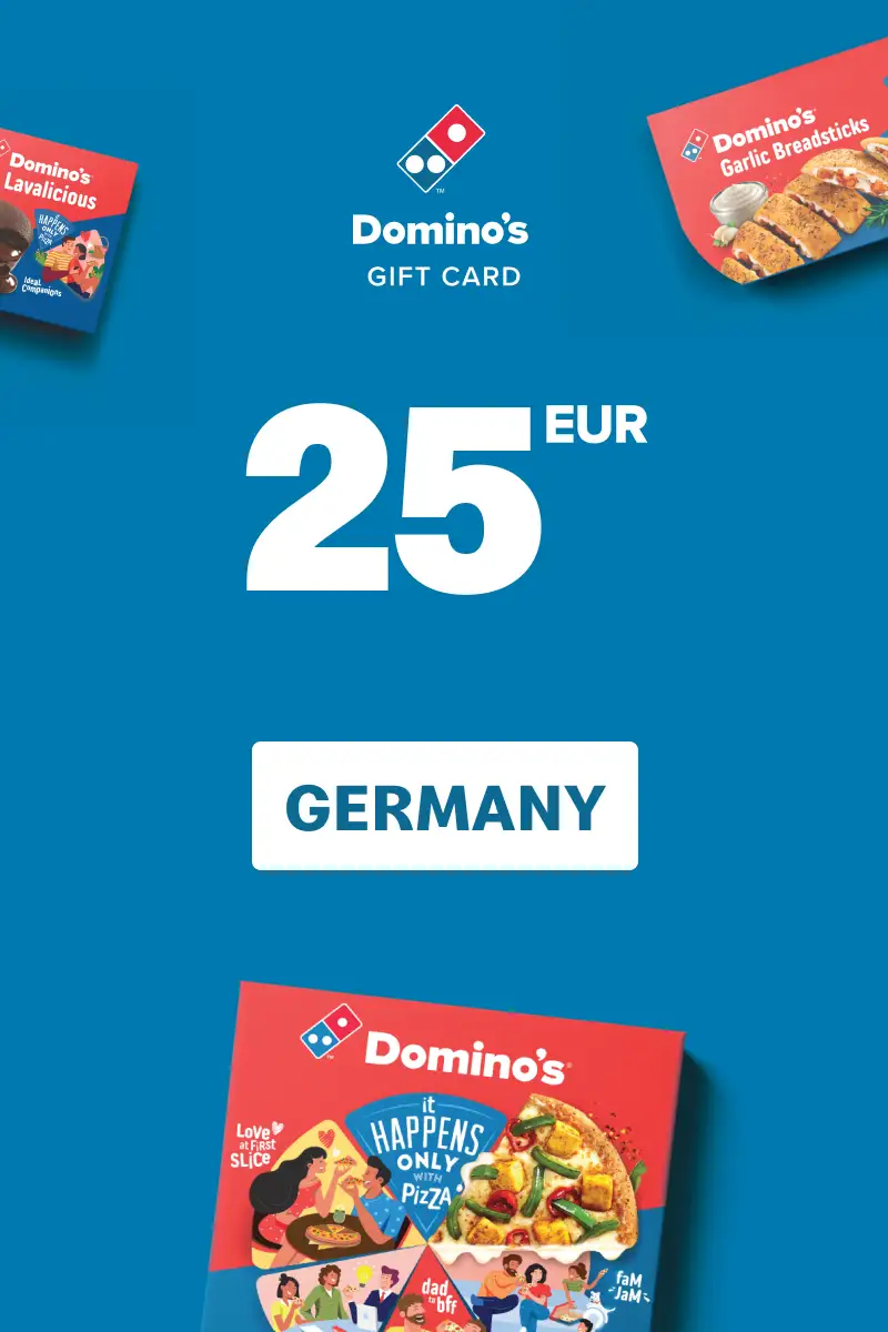 Dominos Pizza 25 EUR Gift Card (Germany) - Digital Key