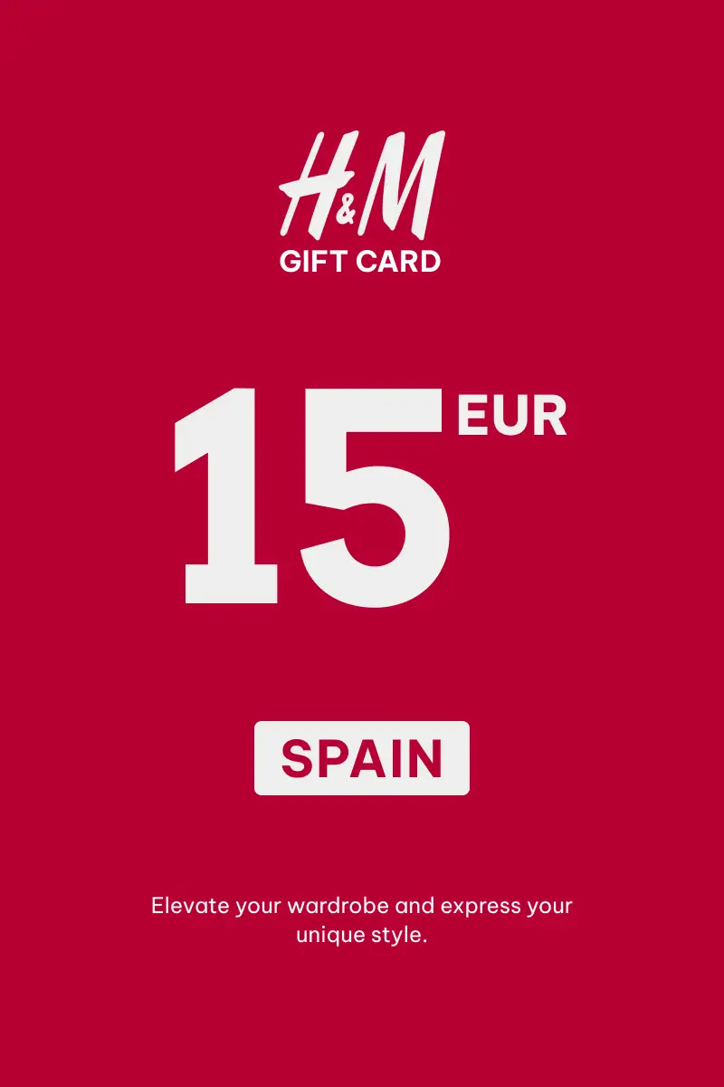 HandM 15 EUR Gift Card (Spain) - Digital Key