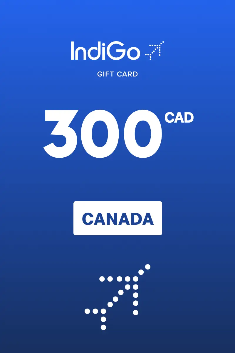 Indigo 300 CAD Gift Card (Canada) - Digital Key