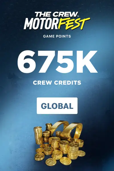 The Crew Motorfest Platinum Pack 675000 Crew Credits (Global) (Xbox Series X|S) - Xbox Live - Digital Key