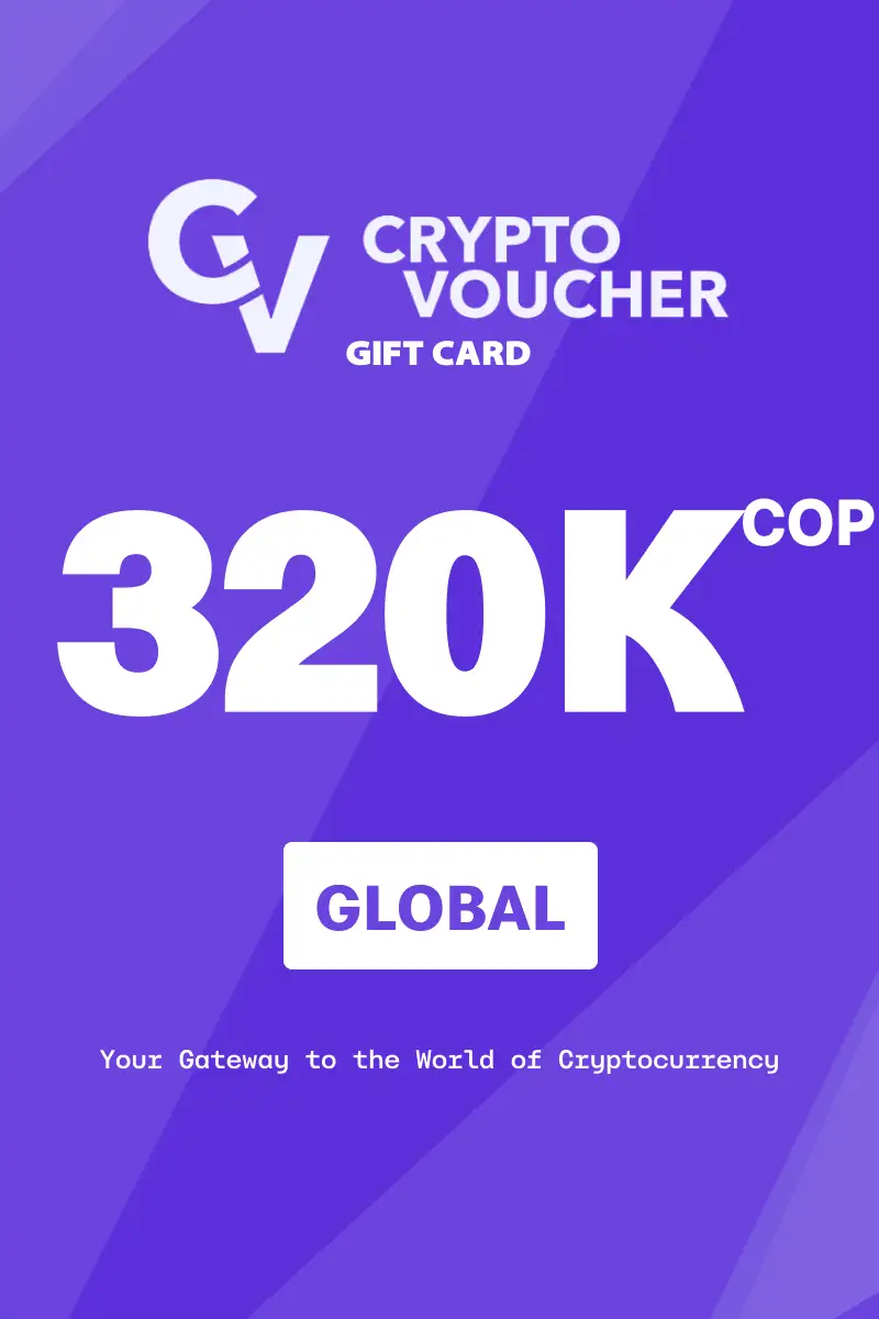 Crypto Voucher 320000 COP Gift Card (Global) - Digital Key
