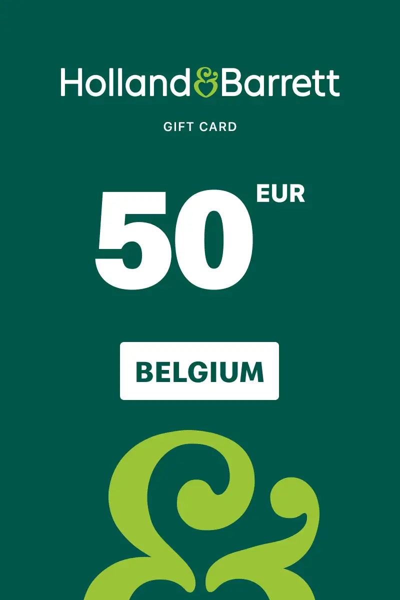 Holland and Barrett 50 EUR Gift Card (Belgium) - Digital Key