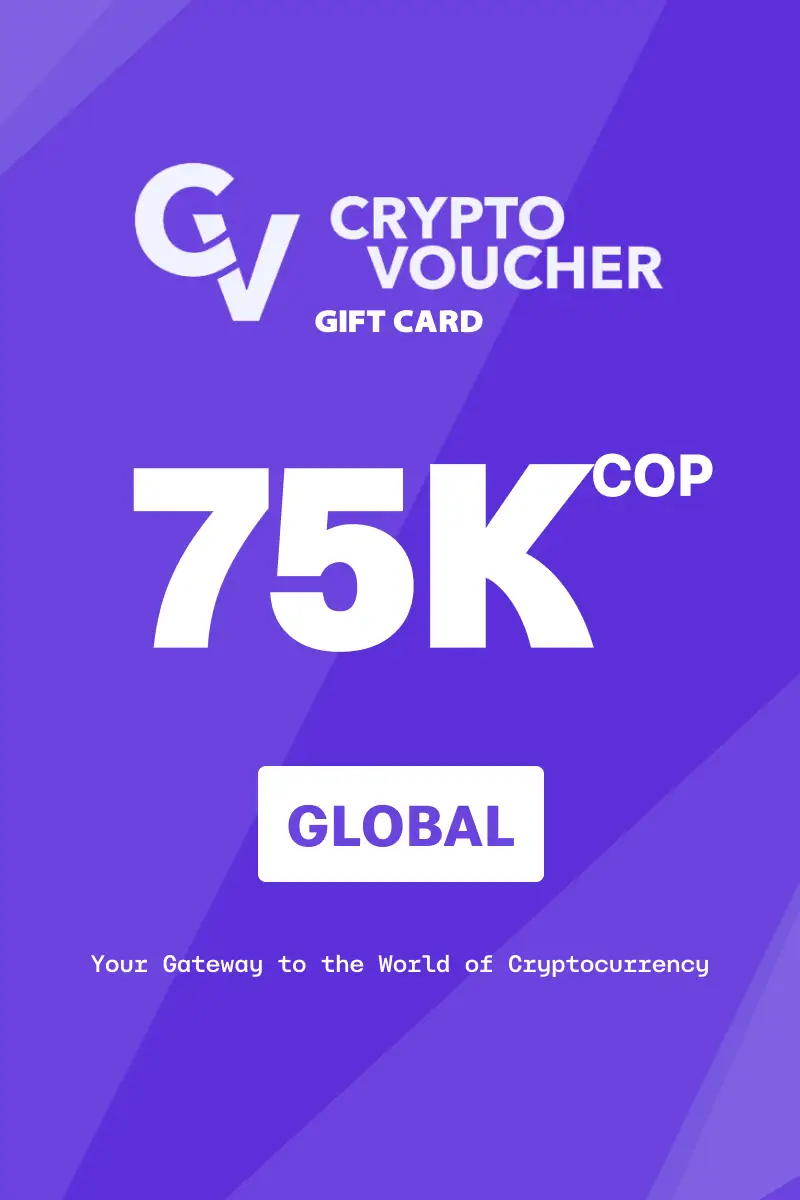 Crypto Voucher 75000 COP Gift Card (Global) - Digital Key