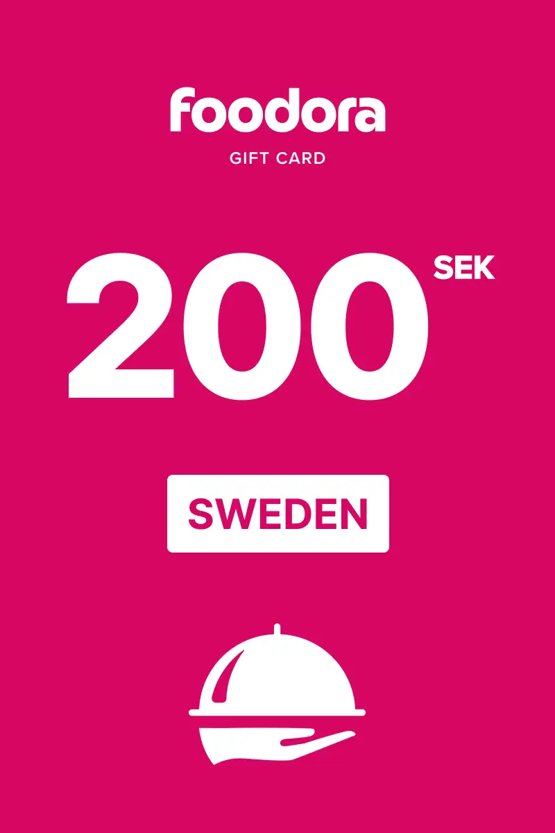 Foodora 200 SEK Gift Card (Sweden) - Digital Key
