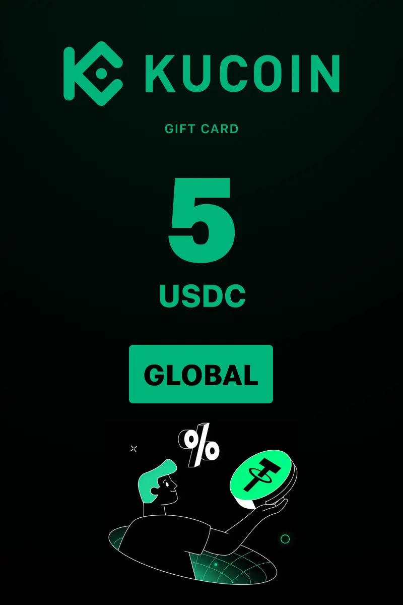 KuCoin Gift Card 5 USDC Gift Card (Global) - Digital Key