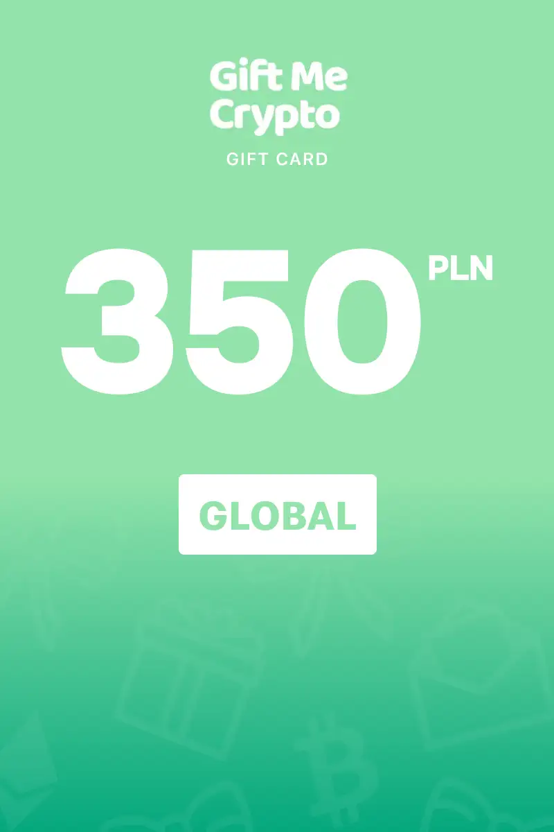 Gift Me Crypto 350 PLN Gift Card (Global) - Digital Key