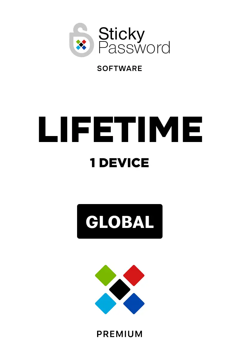 Sticky Password Premium (Global) (PC) 1 Device Lifetime - Digital Key