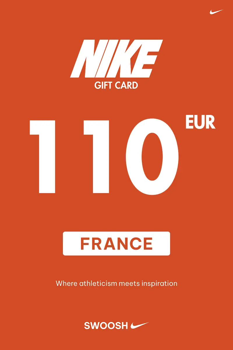 Nike 110 EUR Gift Card (France) - Digital Key