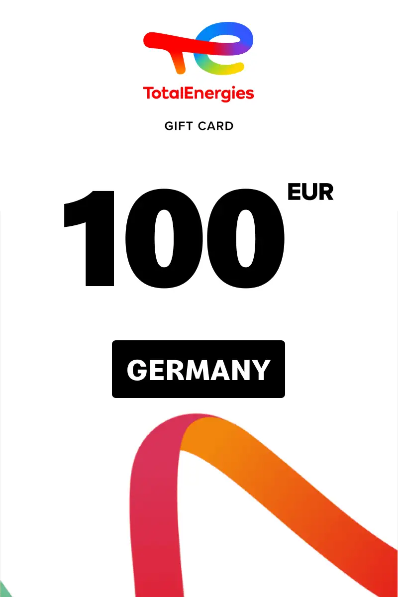 Total Energies Fuel Card 100 EUR Gift Card (Germany) - Digital Key