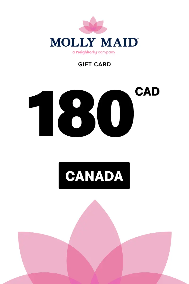 Molly Maid 180 CAD Gift Card (Canada) - Digital Key