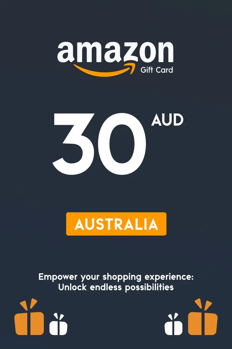 Amazon 30 AUD Gift Card (Australia) - Digital Key