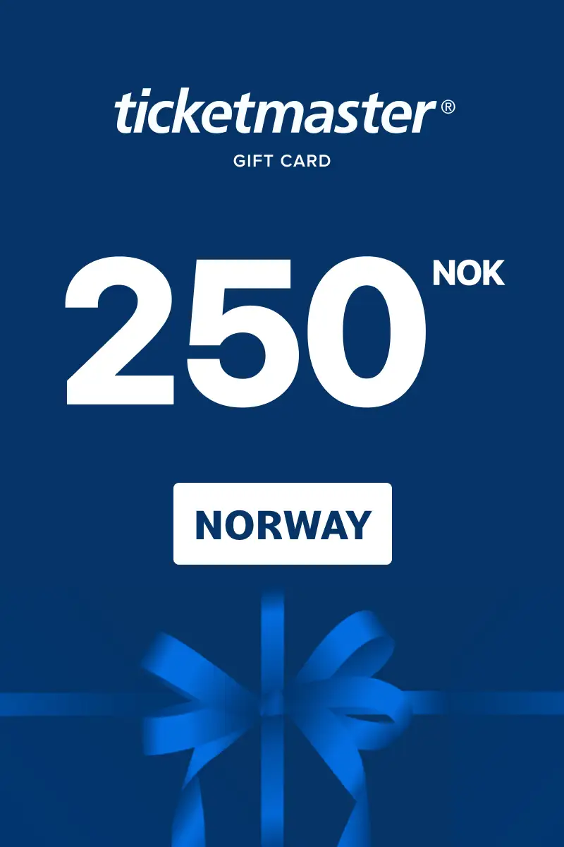Ticketmaster 250 NOK Gift Card (Norway) - Digital Key
