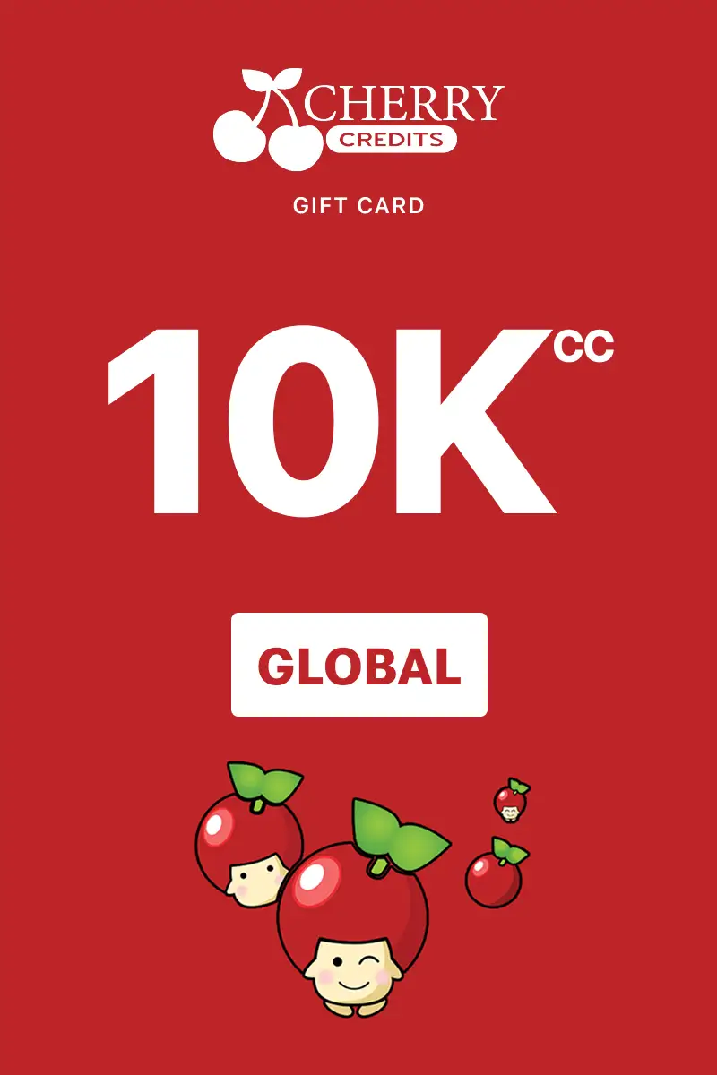 Cherry Credits 10000 CC Gift Card (Global) - Digital Key