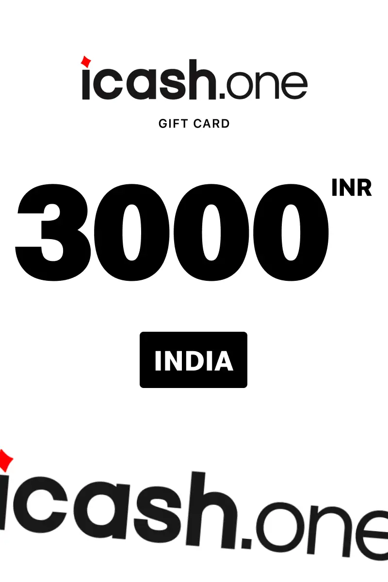iCash.one 3000 INR Gift Card (India) - Digital Key