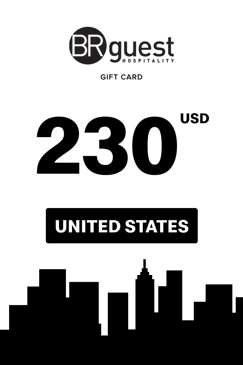 BR Guest Hospitality 230 USD Gift Card (United States) - Digital Key