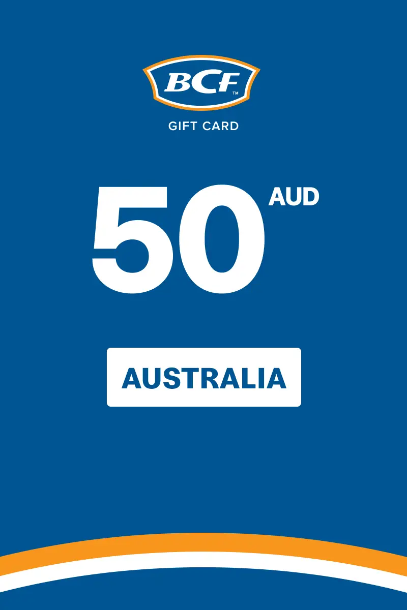 BCF 50 AUD Gift Card (Australia) - Digital Key