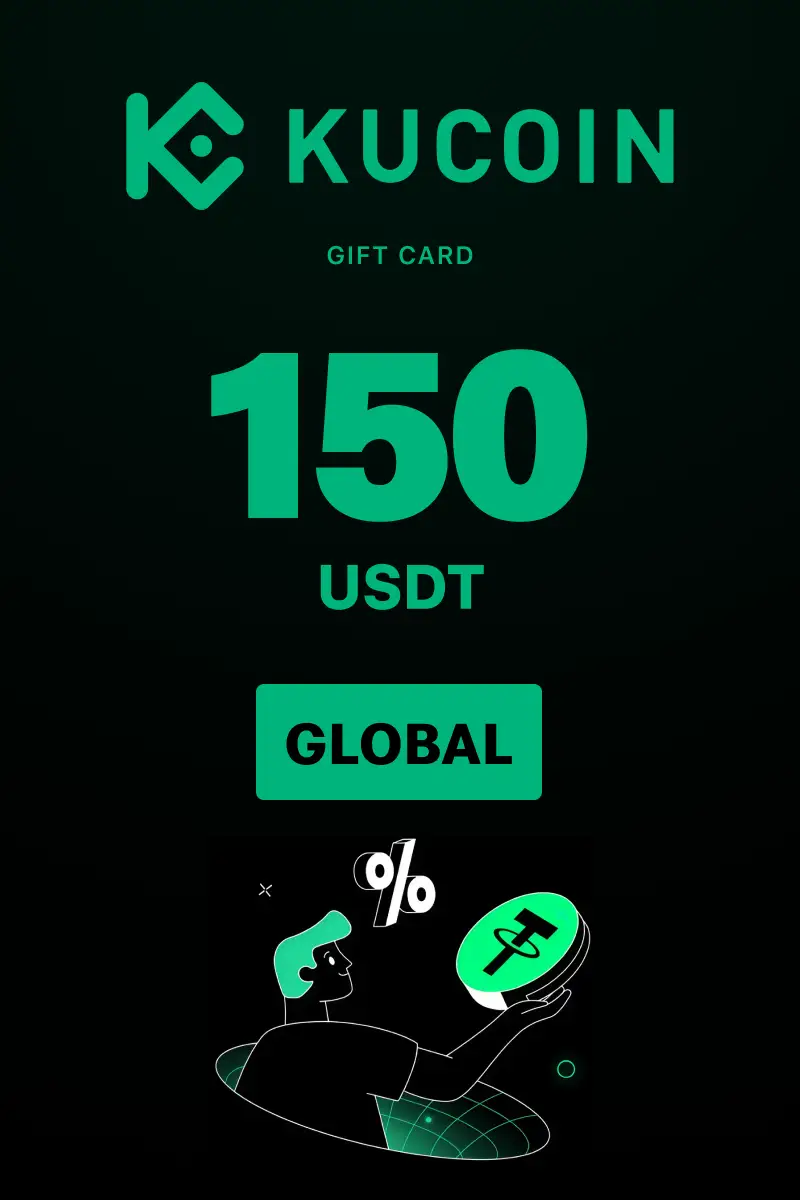 KuCoin Gift Card 150 USDT Gift Card (Global) - Digital Key